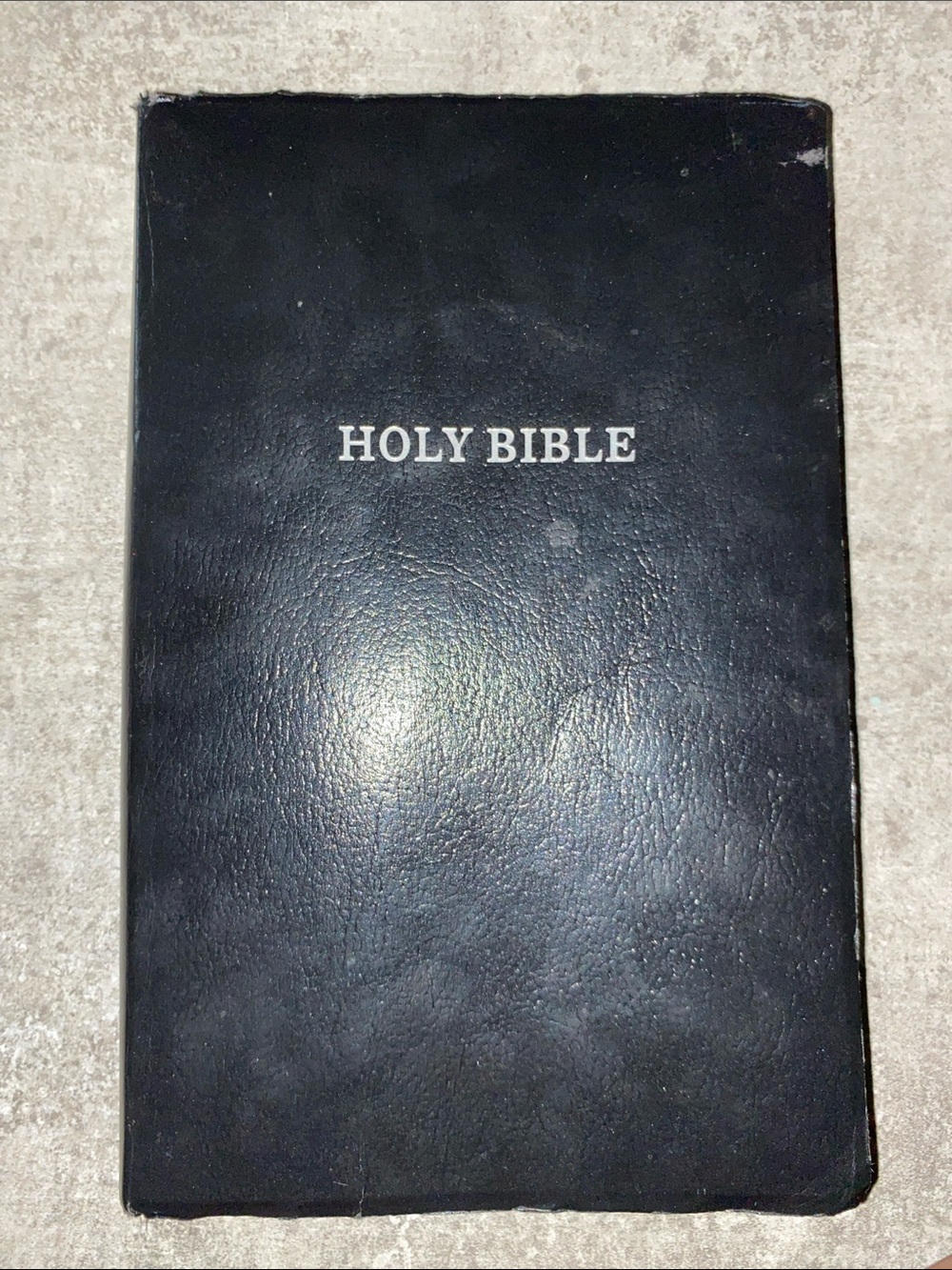 Classic Black Holy Bible - Black